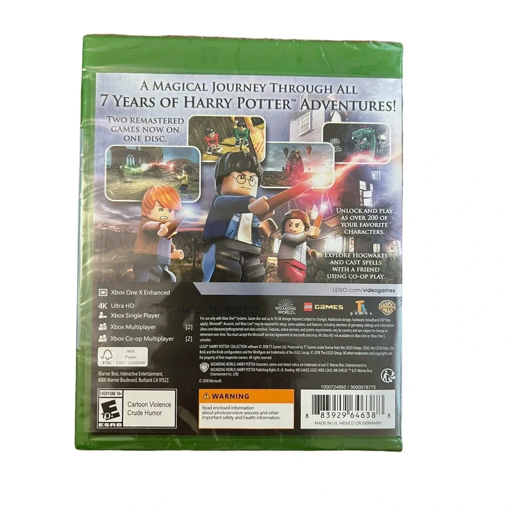 NEW - XBOX ONE - LEGO Harry Potter Collection - Microsoft Xbox One SEALED